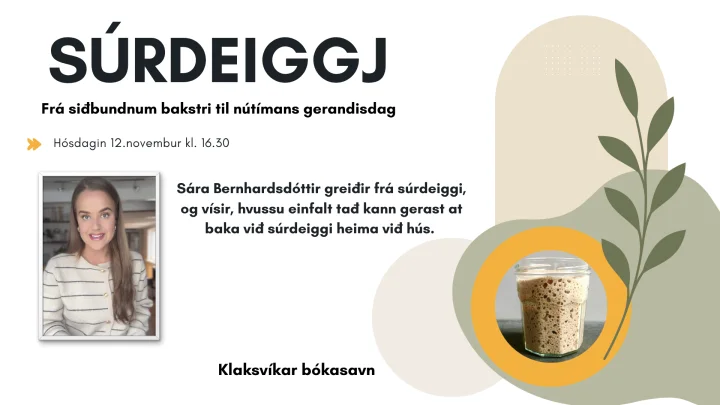 Fyrilestur um súrdeiggj