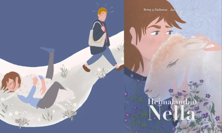 Heimalambið Nella - Betta á Dalinum